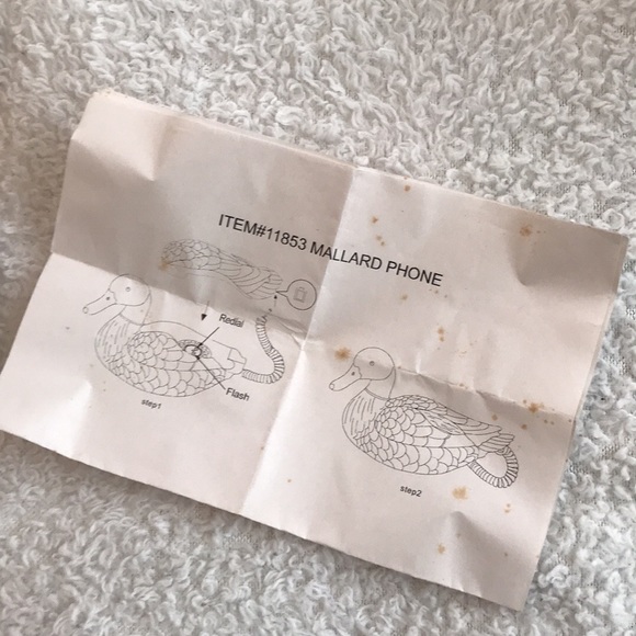 Vintage Mallard Working Duck Phone - Picture 6 of 6